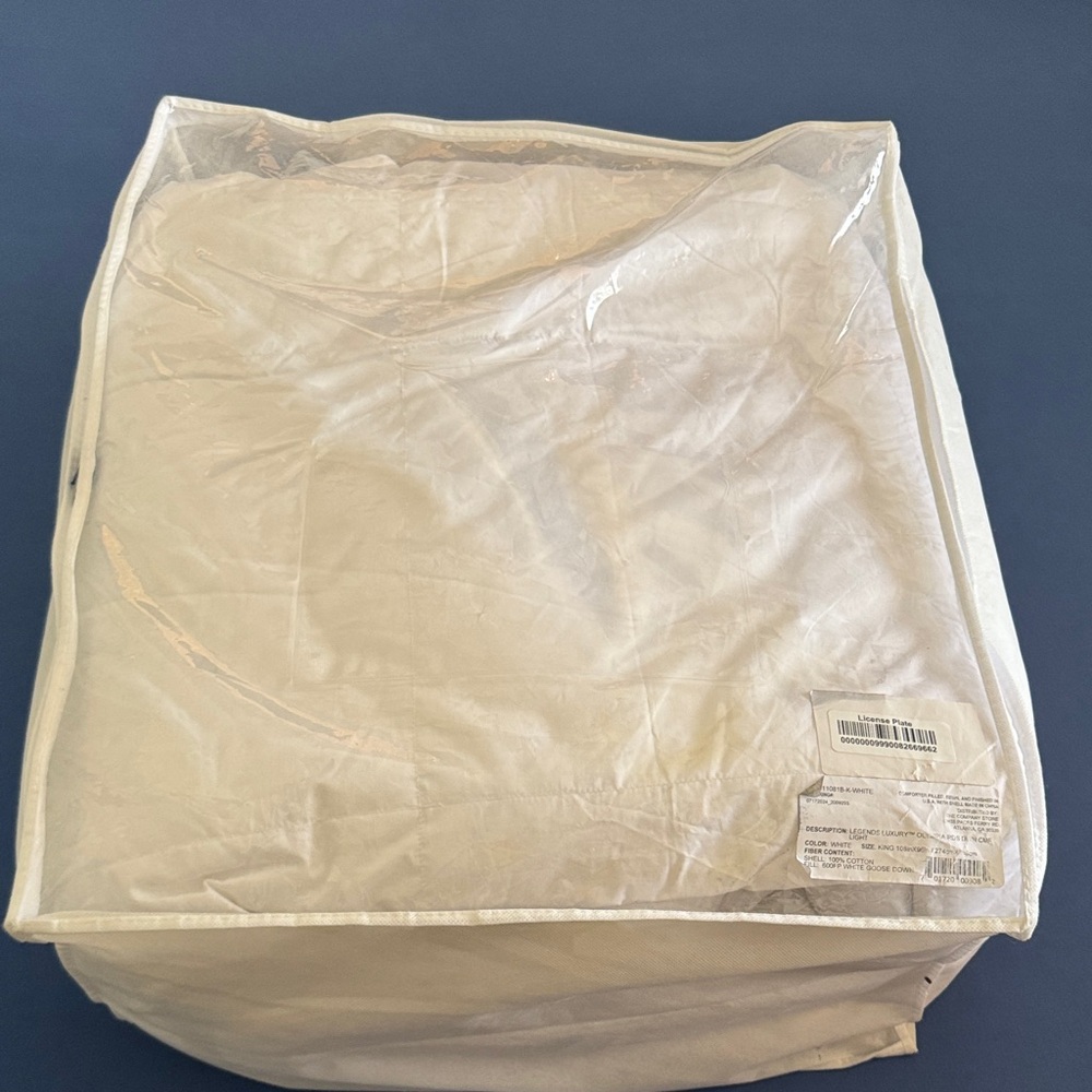 The Company Store Legends Luxury Luxe Olympia Down Light Warmth Comforter king - Picture 3 of 7